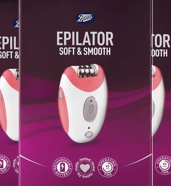 Boots Epilator With Rechargeable Batteries